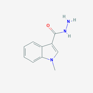 molecular formula C10H11N3O B185673 1-甲基-1H-吲哚-3-碳酰肼 CAS No. 56559-62-7