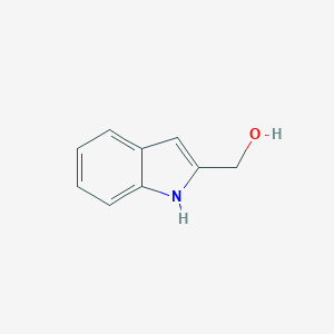 molecular formula C9H9NO B185676 1H-吲哚-2-甲醇 CAS No. 24621-70-3