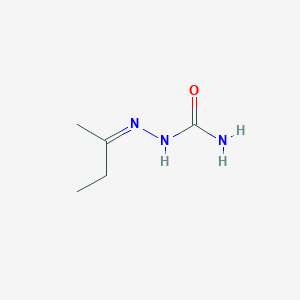 Hydrazinecarboxamide, 2-(1-methylpropylidene)-