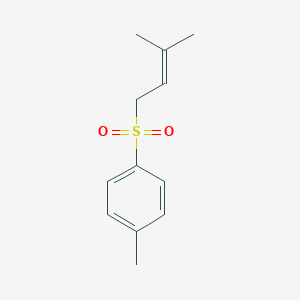 1-Methyl-4-[(3-methyl-2-butenyl)sulfonyl]benzene