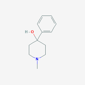 molecular formula C12H17NO B018569 1-Methyl-4-phenylpiperidin-4-ol CAS No. 4972-68-3