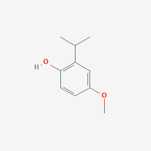 molecular formula C10H14O2 B185704 2-异丙基-4-甲氧基苯酚 CAS No. 13522-86-6
