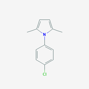 molecular formula C12H12ClN B185744 1-(4-Chlorophenyl)-2,5-dimethyl-1H-pyrrole CAS No. 5044-23-5
