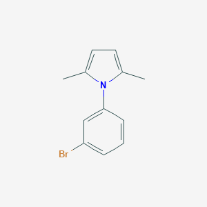 molecular formula C12H12BrN B185746 1-(3-bromophenyl)-2,5-dimethyl-1H-pyrrole CAS No. 127257-87-8