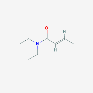 molecular formula C8H15NO B185771 (E)-N,N-diethylbut-2-enamide CAS No. 1950-58-9