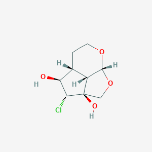 molecular formula C9H13ClO4 B185774 Rehmaglutin D CAS No. 103744-84-9