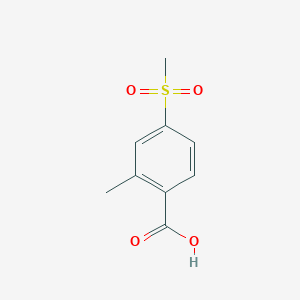 B185796 2-Methyl-4-(methylsulfonyl)benzoic acid CAS No. 118939-09-6