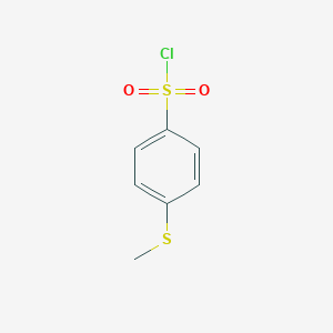 molecular formula C7H7ClO2S2 B185800 4-(甲硫基)苯磺酰氯 CAS No. 1129-25-5