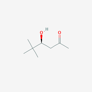 2-Hexanone, 4-hydroxy-5,5-dimethyl-, (4S)-