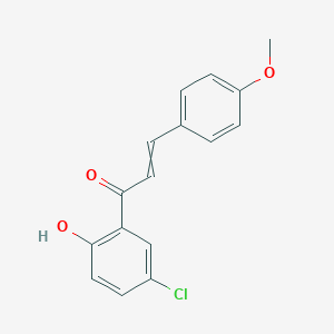 1-(5-CHLORO-2-HYDROXYPHENYL)-3-(4-METHOXYPHENYL)PROP-2-EN-1-ONE