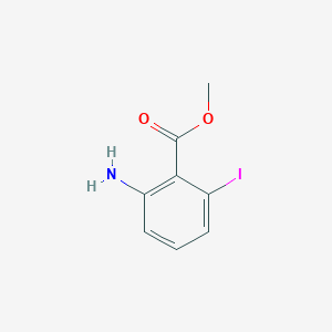 B185911 Methyl 2-amino-6-iodobenzoate CAS No. 147494-20-0