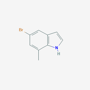 molecular formula C9H8BrN B185917 5-Brom-7-methyl-1H-Indol CAS No. 15936-81-9