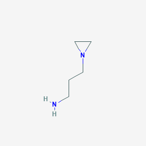 molecular formula C5H12N2 B185920 1-(3-Aminopropyl)aziridine CAS No. 1072-65-7