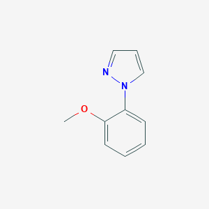 molecular formula C10H10N2O B185938 1-(2-甲氧基苯基)-1H-吡唑 CAS No. 102908-37-2