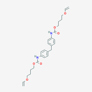 molecular formula C27H34N2O6 B185957 4-乙烯氧基丁基 N-[4-[[4-(4-乙烯氧基丁氧羰基氨基)苯基]甲基]苯基]氨基甲酸酯 CAS No. 196109-16-7