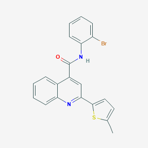 molecular formula C21H15BrN2OS B185986 5-甲基萘-1-羧酸 CAS No. 4527-60-0
