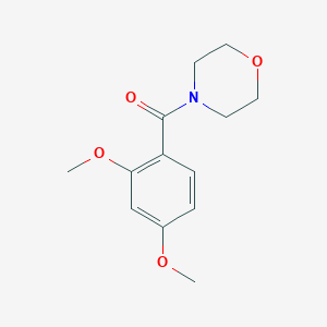 molecular formula C13H17NO4 B186042 4-(2,4-Dimethoxybenzoyl)morpholine CAS No. 53951-94-3