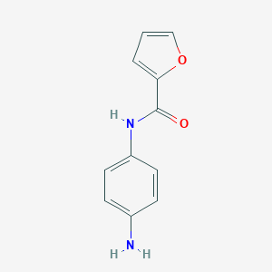 molecular formula C11H10N2O2 B186056 N-(4-aminophenyl)furan-2-carboxamide CAS No. 21838-58-4