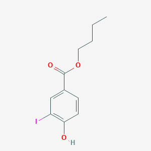 molecular formula C11H13IO3 B186072 Butyl 4-hydroxy-3-iodobenzoate CAS No. 15126-09-7