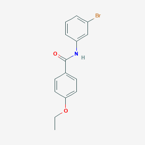 molecular formula C15H14BrNO2 B186078 N-(3-bromophenyl)-4-ethoxybenzamide CAS No. 333348-88-2