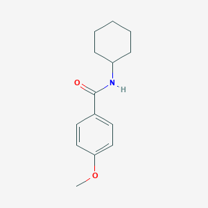 molecular formula C14H19NO2 B186087 N-环己基-4-甲氧基苯甲酰胺 CAS No. 33739-91-2