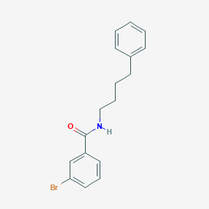 molecular formula C17H18BrNO B186136 3-溴-N-(4-苯基丁基)苯甲酰胺 CAS No. 333396-16-0