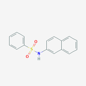 B186143 N-(2-naphthyl)benzenesulfonamide CAS No. 7504-85-0