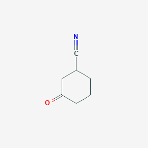 B186147 3-Oxocyclohexanecarbonitrile CAS No. 17983-30-1