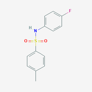 B186148 N-(4-fluorophenyl)-4-methylbenzenesulfonamide CAS No. 727-31-1