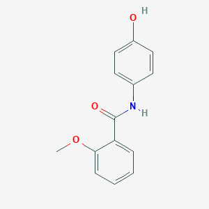 B186154 N-(4-hydroxyphenyl)-2-methoxybenzamide CAS No. 54090-25-4