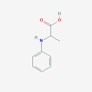 molecular formula C9H11NO2 B186159 2-(苯基氨基)丙酸 CAS No. 15727-49-8