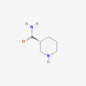 molecular formula C6H12N2O B186166 (R)-哌啶-3-甲酰胺 CAS No. 168749-30-2