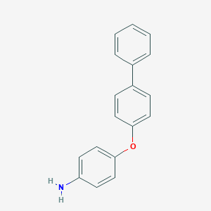 B186178 4-(4-Phenylphenoxy)aniline CAS No. 6628-69-9