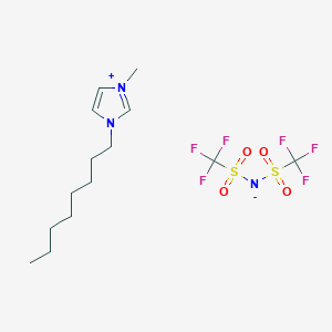 molecular formula C14H23F6N3O4S2 B186220 1-甲基-3-辛基咪唑双(三氟甲基磺酰)酰亚胺 CAS No. 178631-04-4