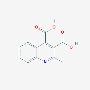 B186223 2-Methylquinoline-3,4-dicarboxylic acid CAS No. 88344-65-4