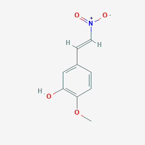 B186240 2-Methoxy-5-(2-nitrovinyl)phenol CAS No. 39816-35-8