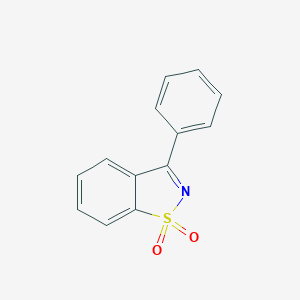 B186261 3-Phenyl-1,2-benzisothiazole 1,1-dioxide CAS No. 53440-57-6