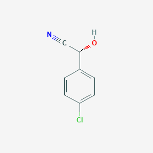 molecular formula C8H6ClNO B186267 (R)-(+)-4-氯扁桃腈 CAS No. 97070-79-6