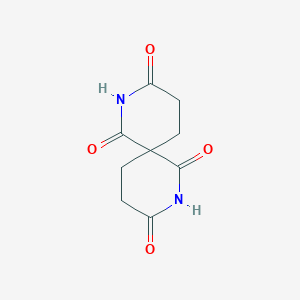 B186299 2,8-Diazaspiro[5.5]undecane-1,3,7,9-tetrone CAS No. 5407-94-3