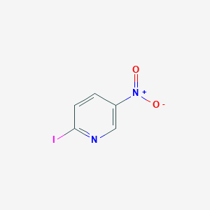 molecular formula C5H3IN2O2 B186300 2-碘-5-硝基吡啶 CAS No. 28080-54-8