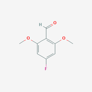 B186325 4-Fluoro-2,6-dimethoxybenzaldehyde CAS No. 139549-11-4