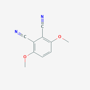 molecular formula C10H8N2O2 B186326 3,6-二甲氧基邻苯二腈 CAS No. 40904-87-8