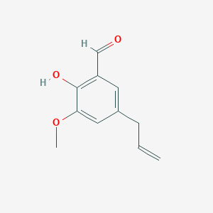 B186328 5-Allyl-2-hydroxy-3-methoxybenzaldehyde CAS No. 22934-51-6