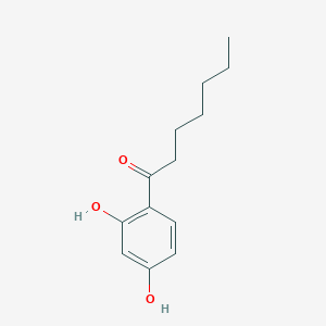 B186329 1-(2,4-Dihydroxyphenyl)heptan-1-one CAS No. 27883-47-2