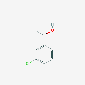 B186332 (1S)-1-(3-chlorophenyl)propan-1-ol CAS No. 172748-80-0