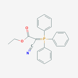 B186339 Ethyl cyano(triphenylphosphoranylidene)acetate CAS No. 13504-72-8
