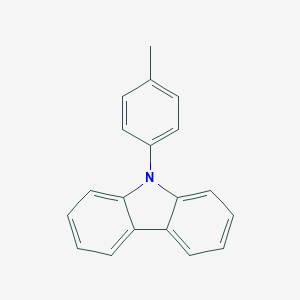 molecular formula C19H15N B186346 9-(对甲基苯基)咔唑 CAS No. 19264-73-4