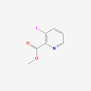 molecular formula C7H6INO2 B186360 3-碘吡啶甲酸甲酯 CAS No. 73841-41-5