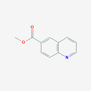 B186399 Methyl quinoline-6-carboxylate CAS No. 38896-30-9
