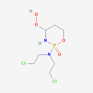 molecular formula C7H15Cl2N2O4P B018640 4-Hydroperoxycyclophosphamide CAS No. 39800-16-3